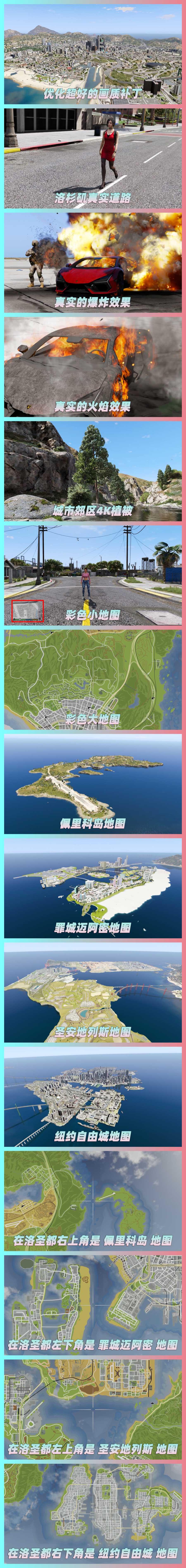 图片[3]_GTA5MOD整合版 v1.68 真实画质 3500+辆现实载具 2000+位精品人物 超多实用脚本 [罪城迈阿密 圣安地列斯 纽约自由城 佩里科岛 4张超大地图] [赠送：修改器 运行库 无限金币 通关存档]【233GB】_GTA5MOD_侠盗猎车手5MOD_游戏MOD下载